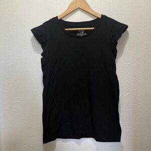 Ecothreads Black Sleeveless Top, Size S